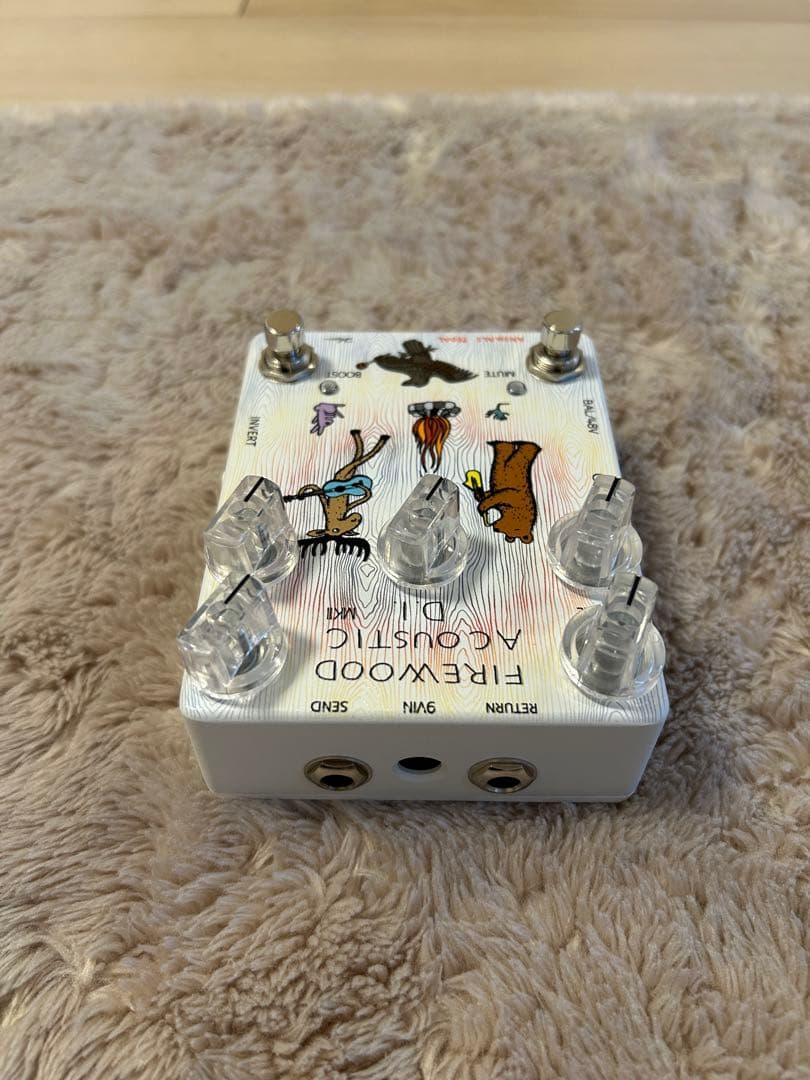 ギター FIREWOOD ACOUSTIC D.I. MK2 ANIMALS PEDAL