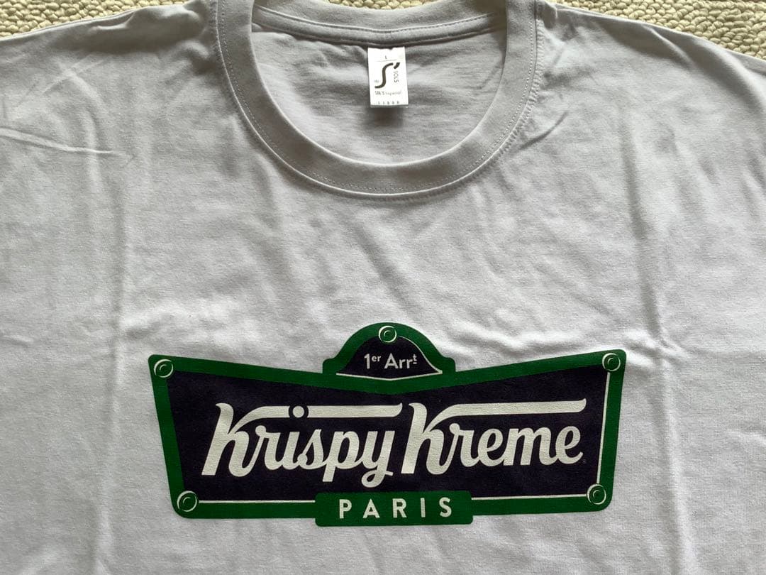 クリスピークリーム・パリ限定Tシャツ＆トートバッグセット