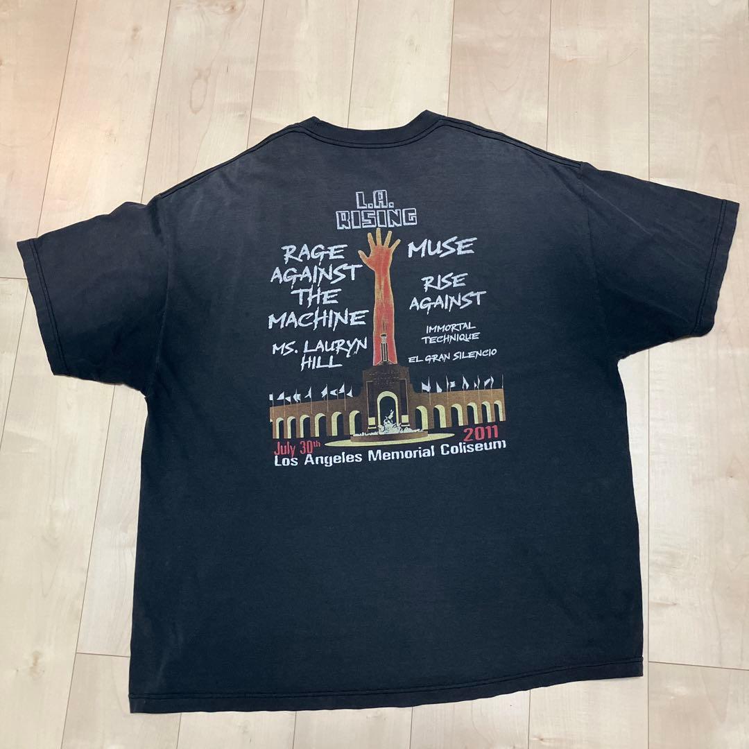 トップス RAGE AGAINST THE MACHINE L.A RISING Tee
