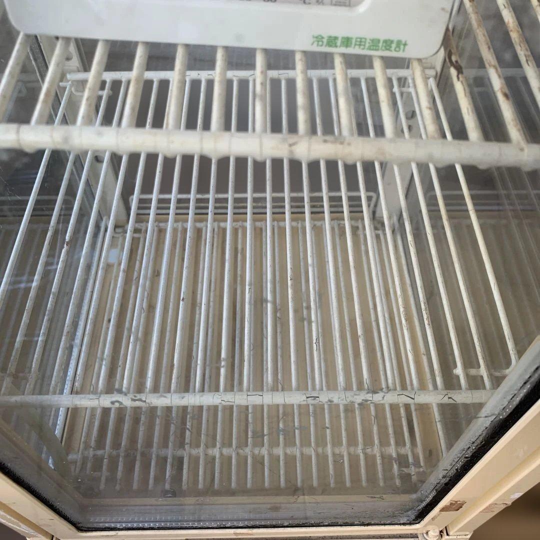 サンデン冷蔵ショーケース　55L AG102x 昭和レトロ