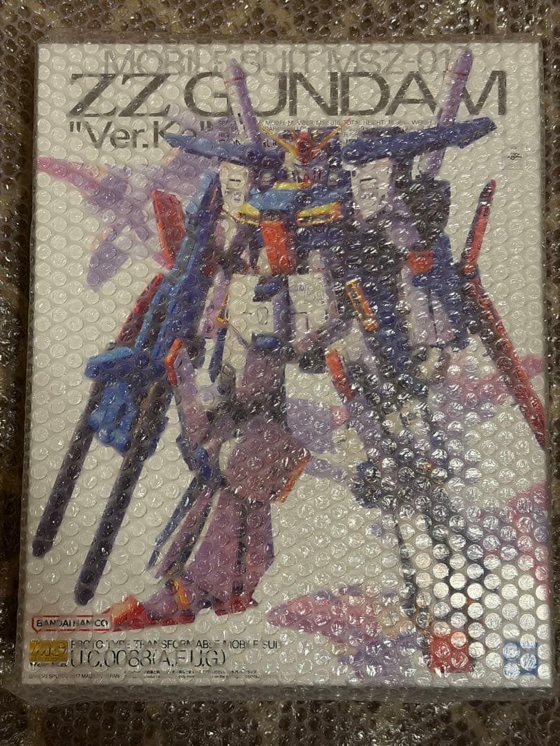 新品 ガンプラ MG 1/100 ZZダブルゼータガンダム Ver.Ka プラモ