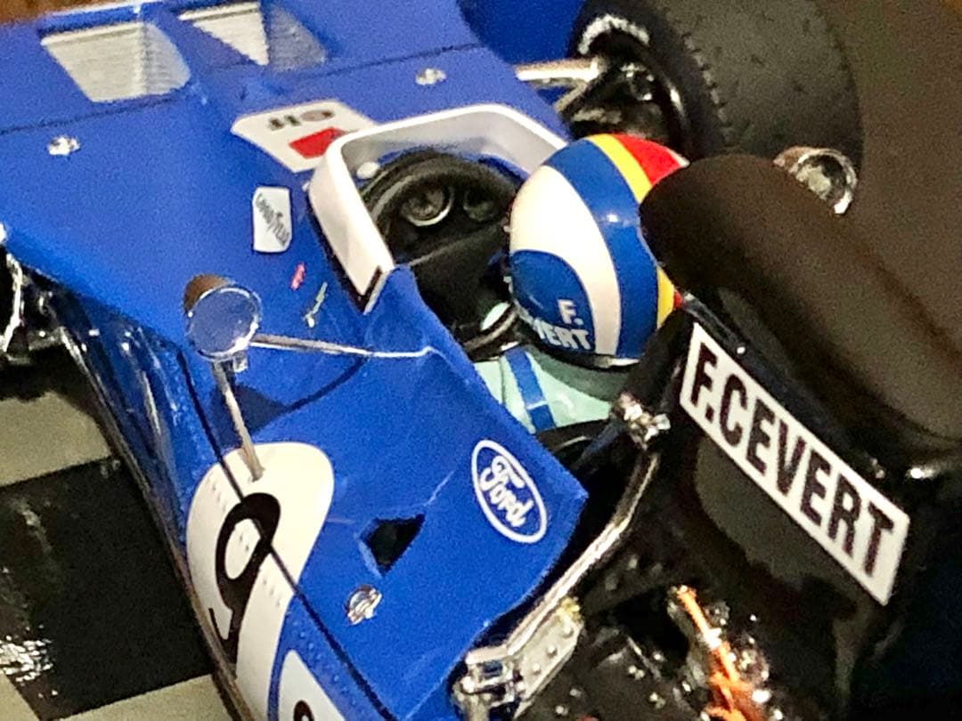 ★絶版！￼エグゾト 1/18 ティレル 003 ‘71 GP 優勝