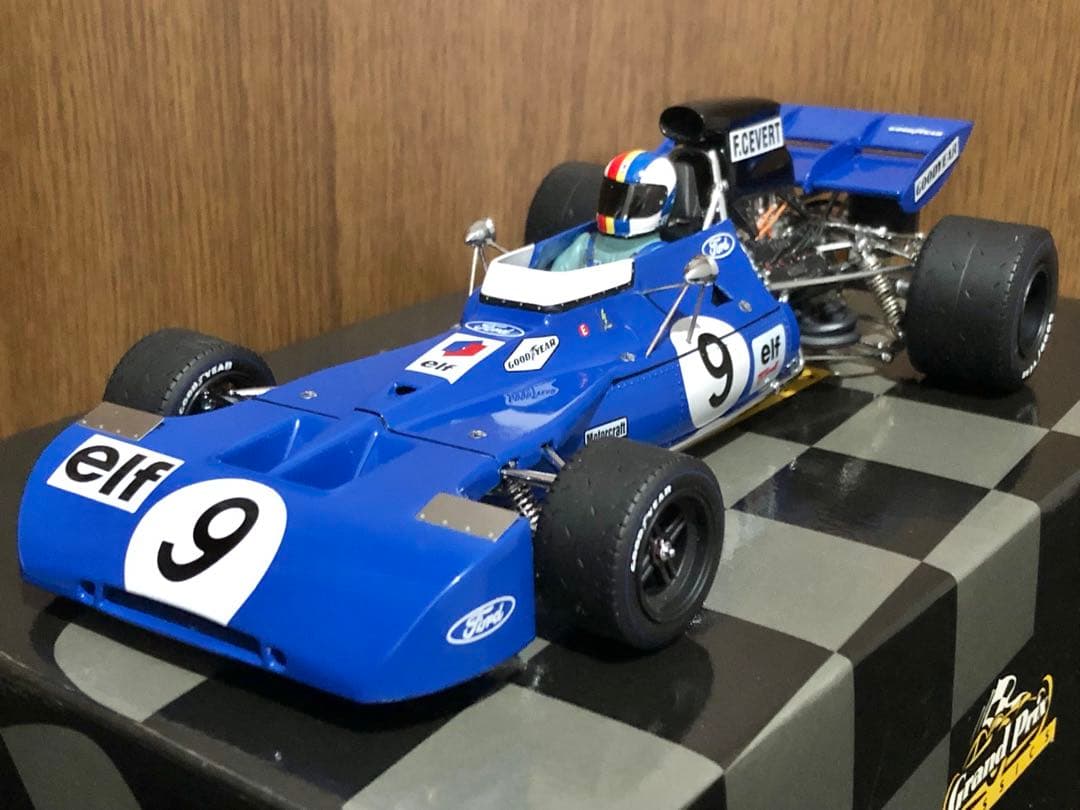 ★絶版！￼エグゾト 1/18 ティレル 003 ‘71 GP 優勝