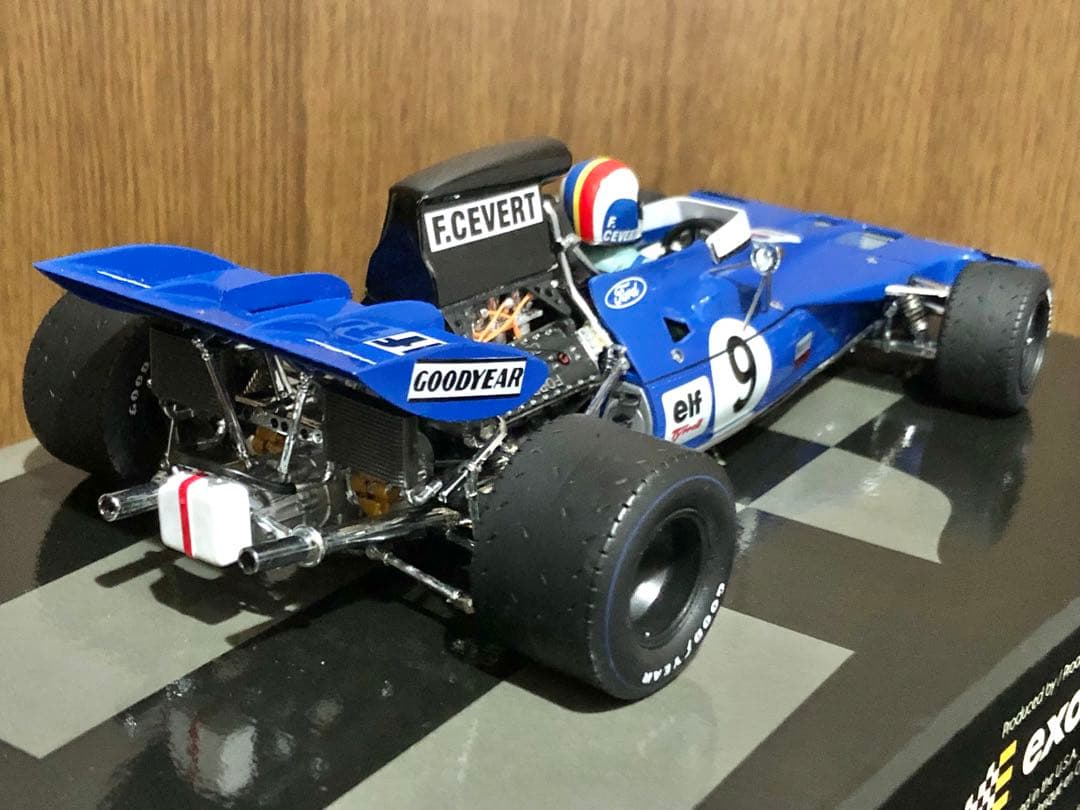 ★絶版！￼エグゾト 1/18 ティレル 003 ‘71 GP 優勝
