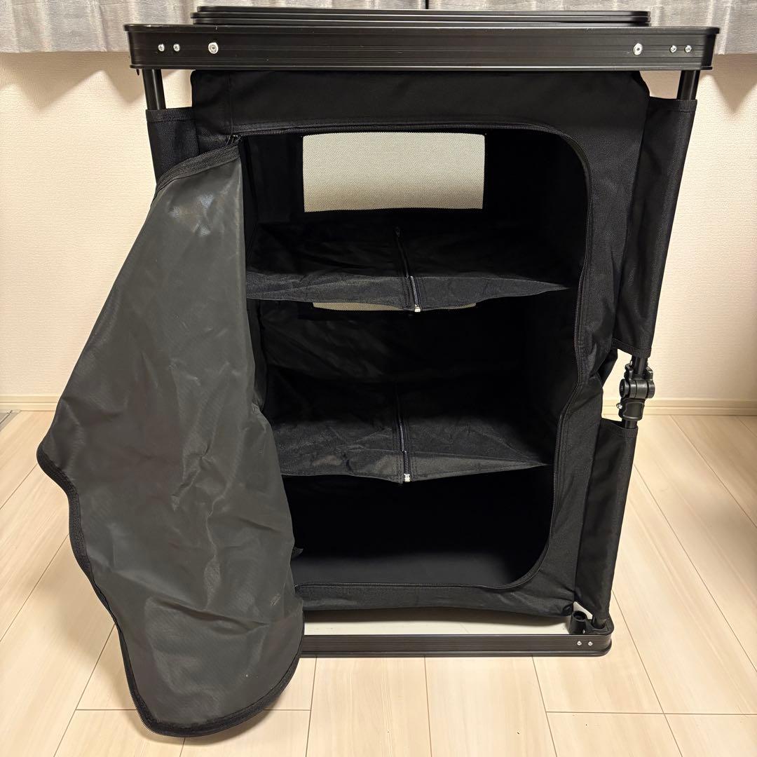 DOD_マルチキッチンテーブル黒