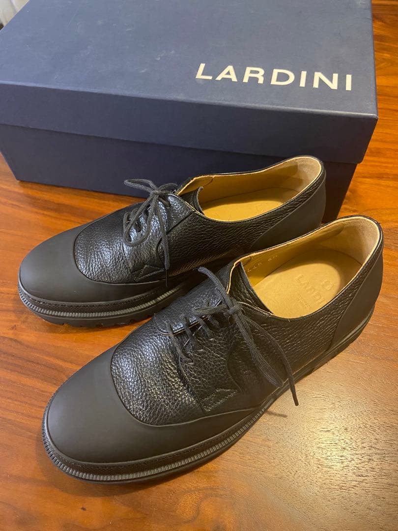 LARDINI ドレスシューズ 黒 レザー