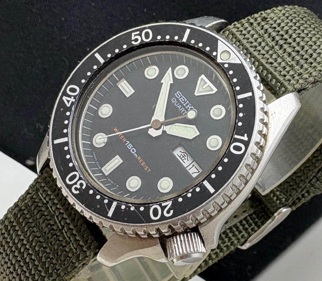 684/稼働 82年 セイコー 6458-6000 オールド ダイバー クオーツ