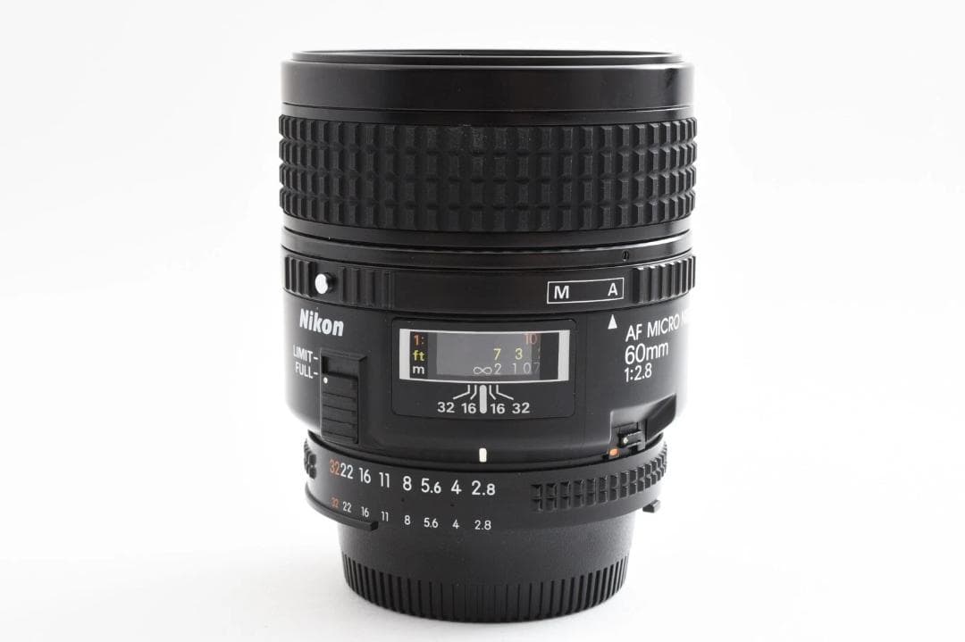 Nikon AF Micro 60mm f/2.8 レンズ AF Fマウント