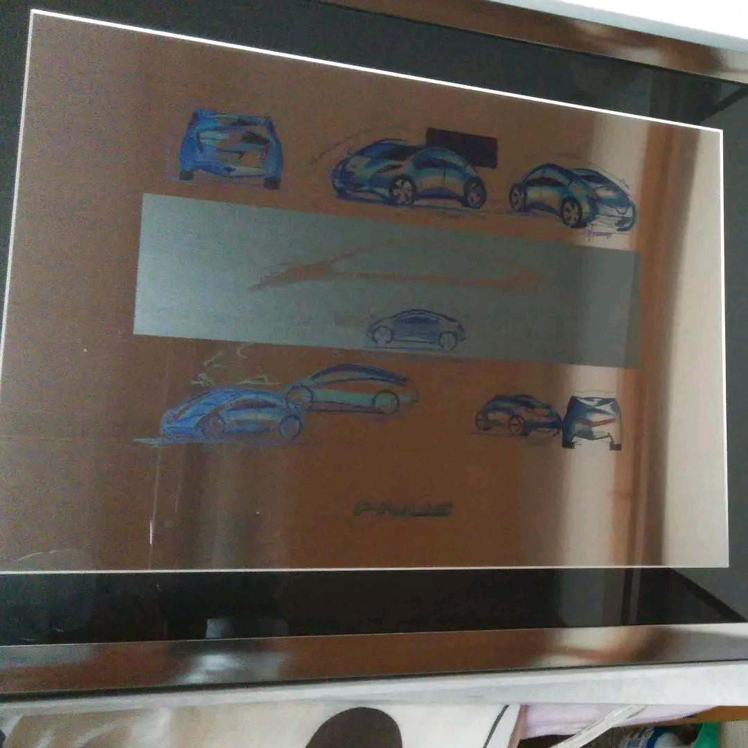 TOYOTAプリウスデザイン画