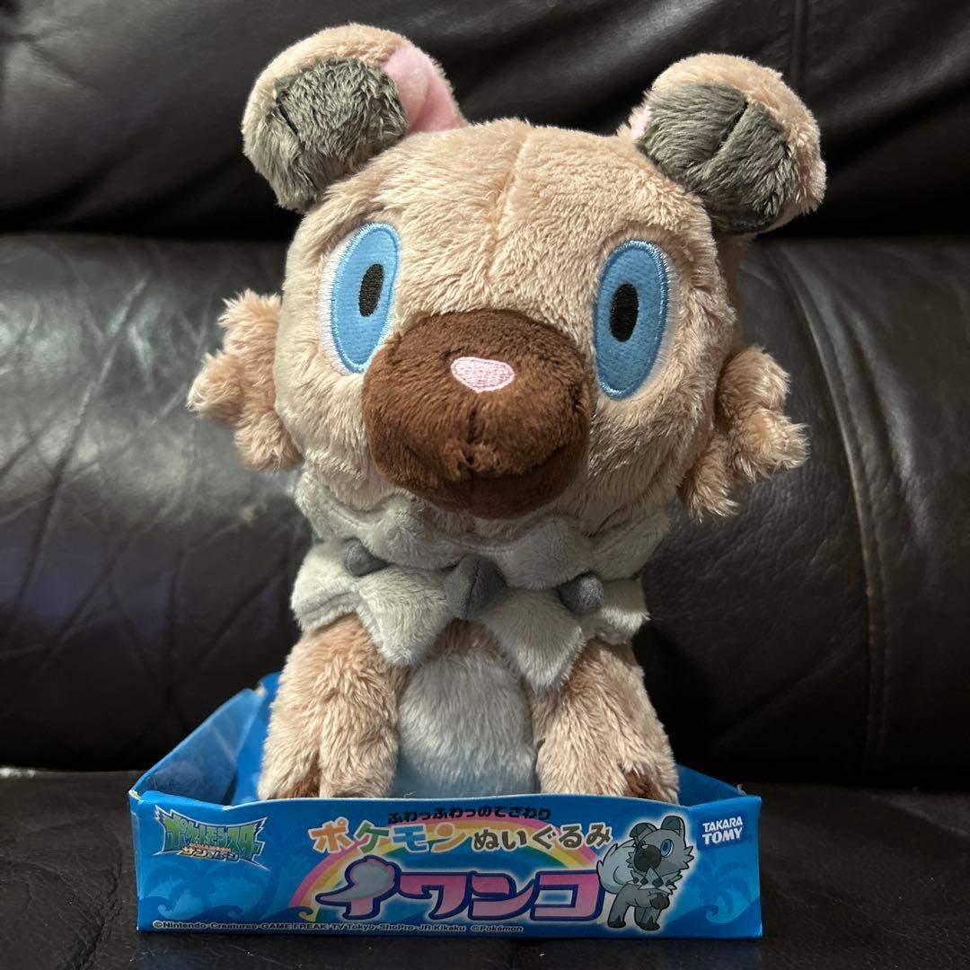 ふわっふわっのてざわり　ポケモンぬいぐるみ　イワンコ　タカラトミー　ポケセン