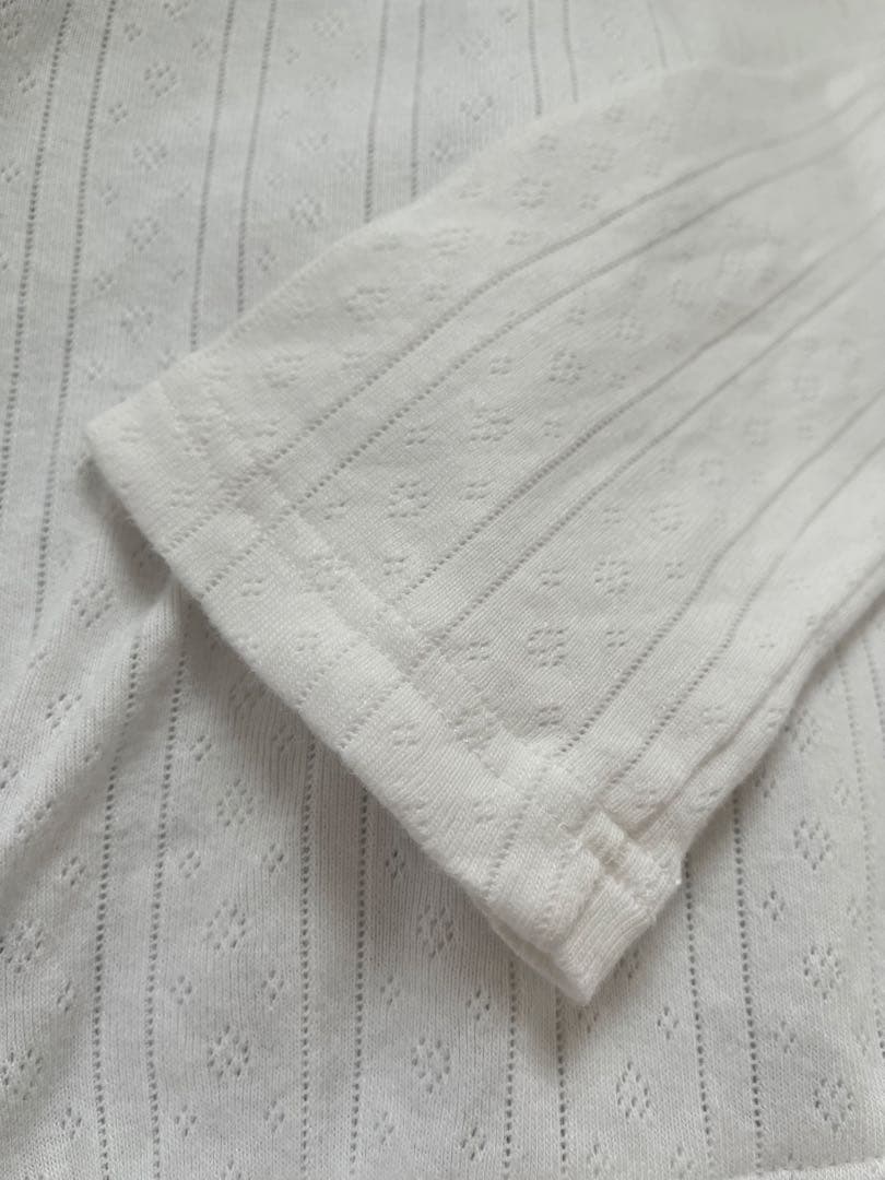 Fano Studios フリル ニット ポロシャツ