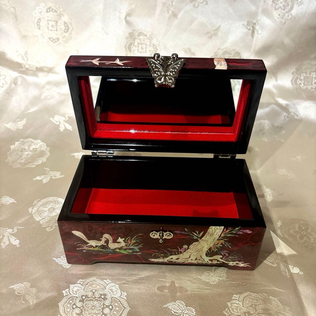 高級ジュエリーボックス⭐︎韓国伝統工芸の螺鈿細工⭐︎