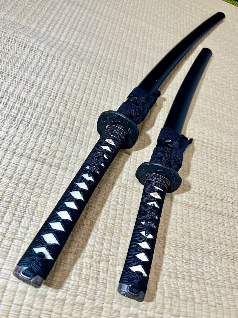 【夜桜様】模造刀 太刀 脇差し 2本セット！　※バラ売り不可