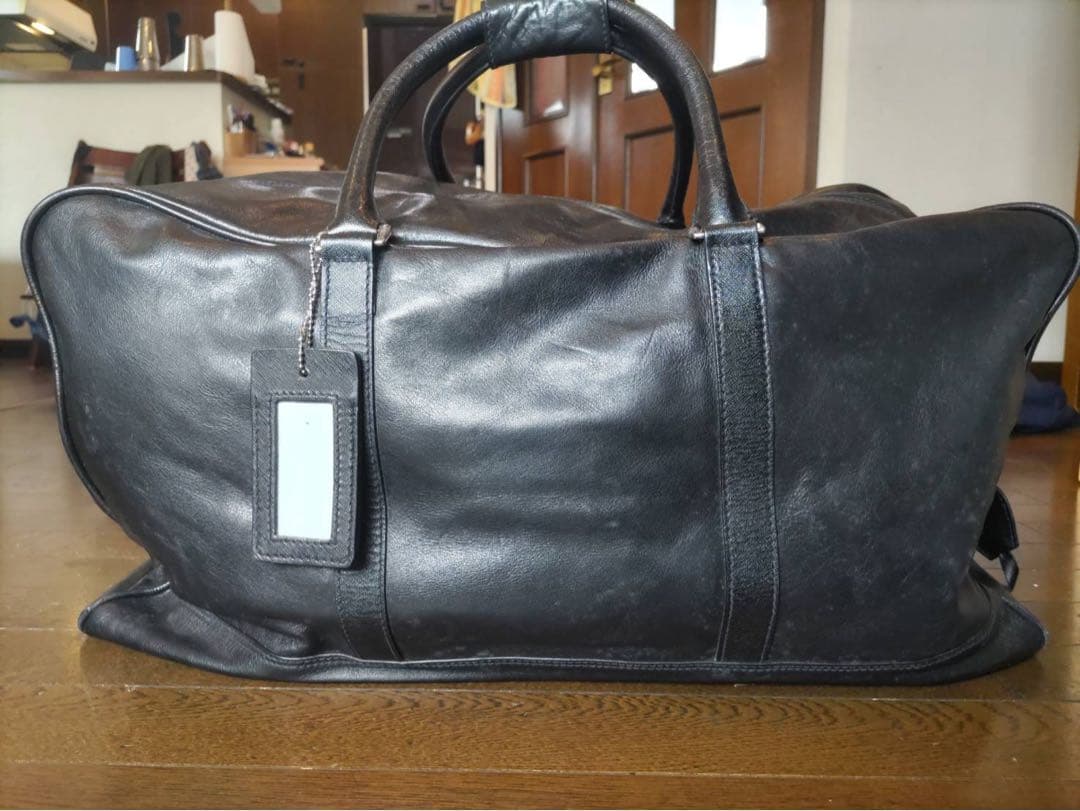 PRADA ボストンバッグ ブラック レザー