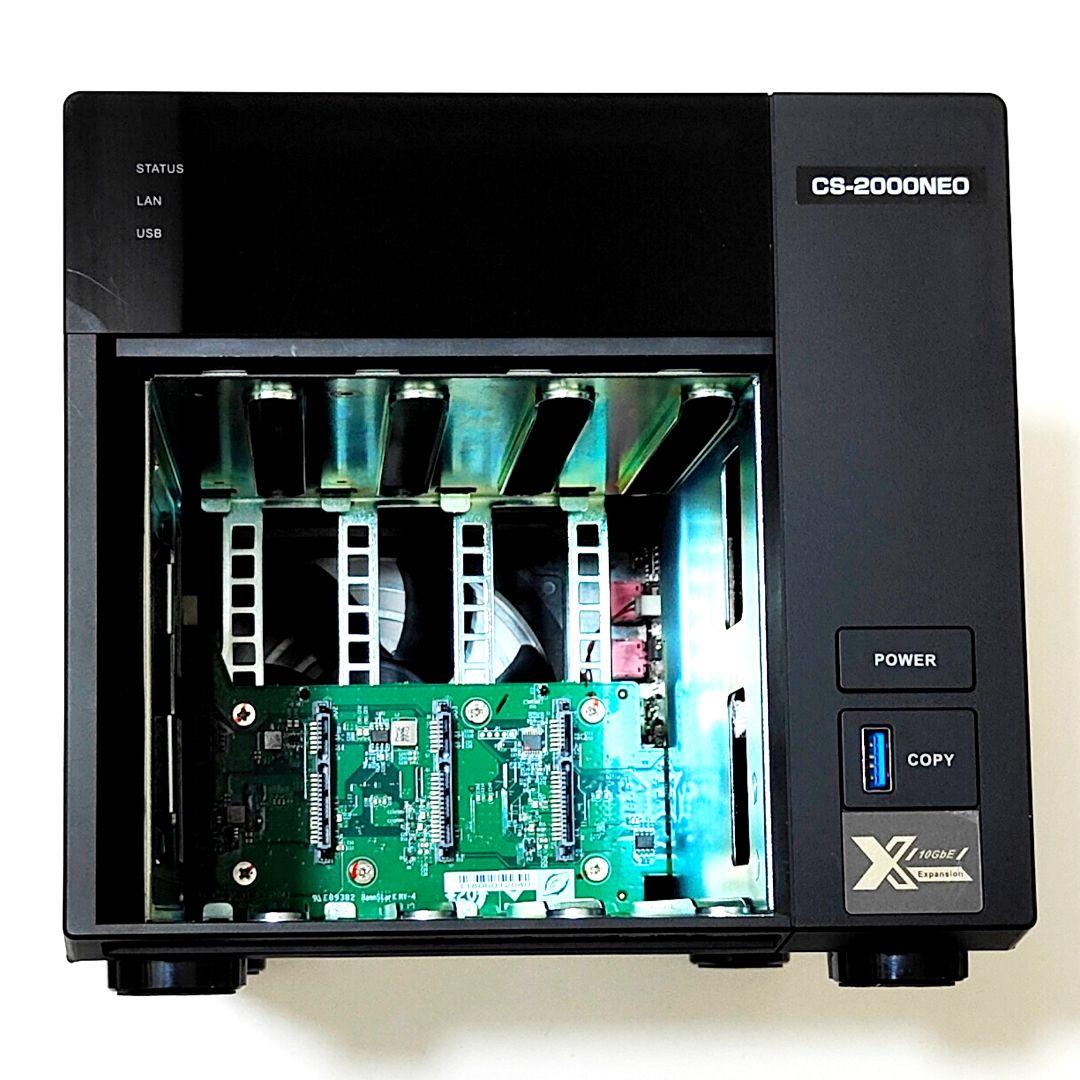 QNAP NAS INTEL 10GbE2 TS-473 4ベイ HDD 8TB