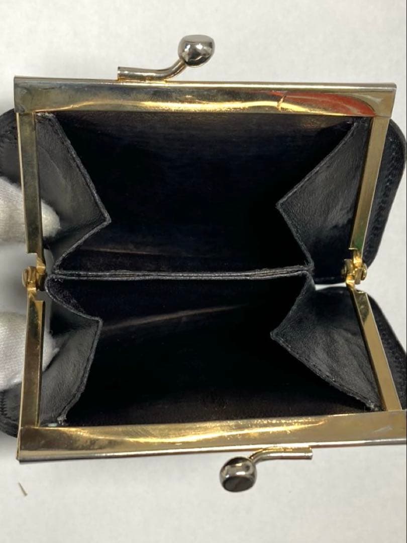 良品　GUCCI グッチ　オールドグッチ　シェリーライン　がま口　ケース