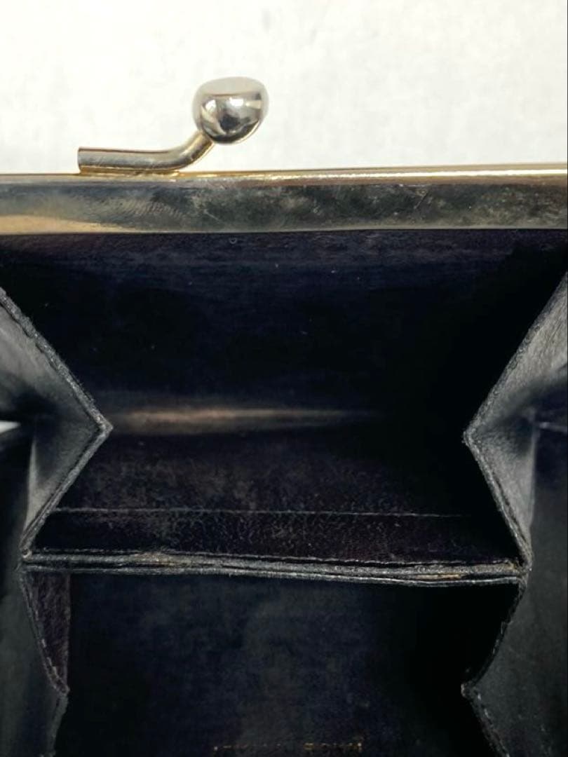 良品　GUCCI グッチ　オールドグッチ　シェリーライン　がま口　ケース