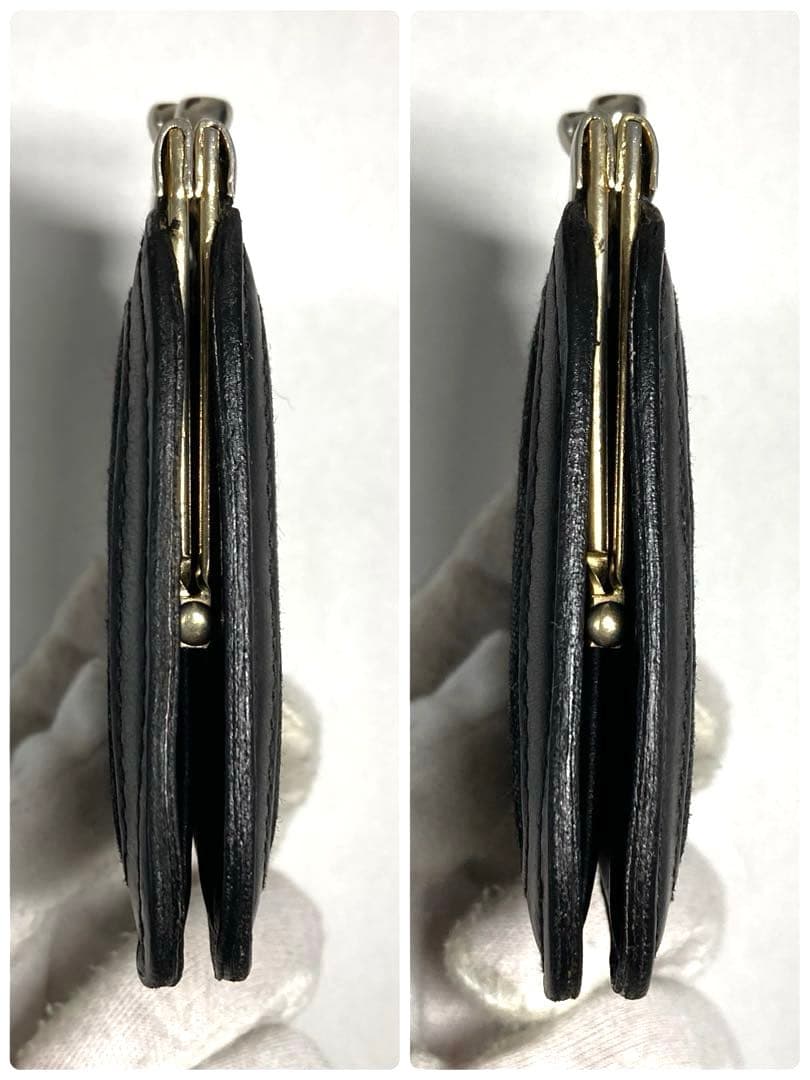 良品　GUCCI グッチ　オールドグッチ　シェリーライン　がま口　ケース