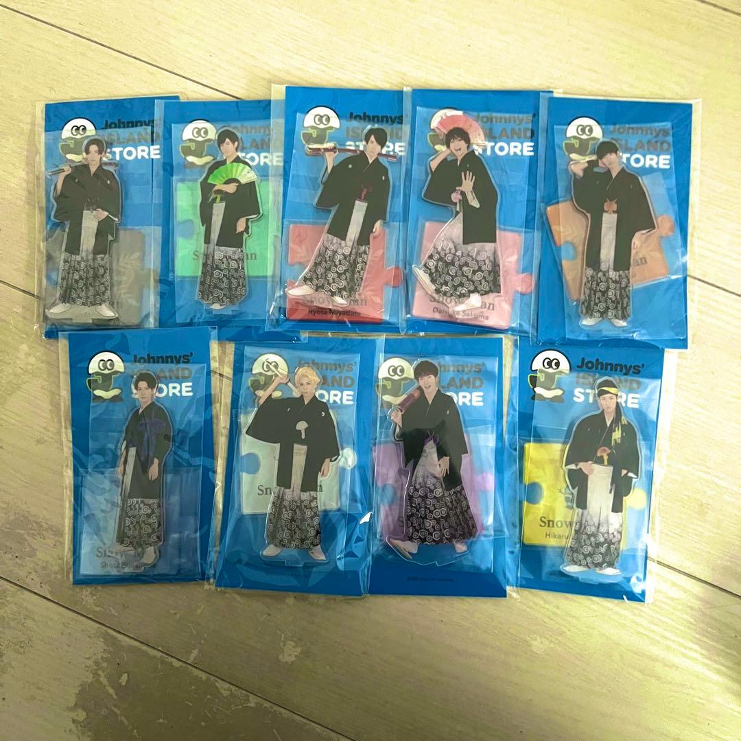  Man アクリルスタンド Ⅱ スノーマン アクスタ 袴