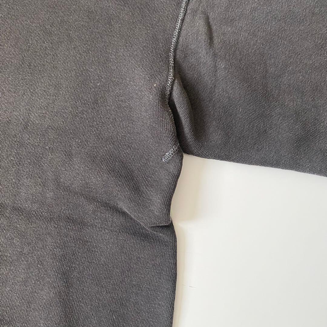 50-60s ヴィンテージスウェットフーディ フェードブラック