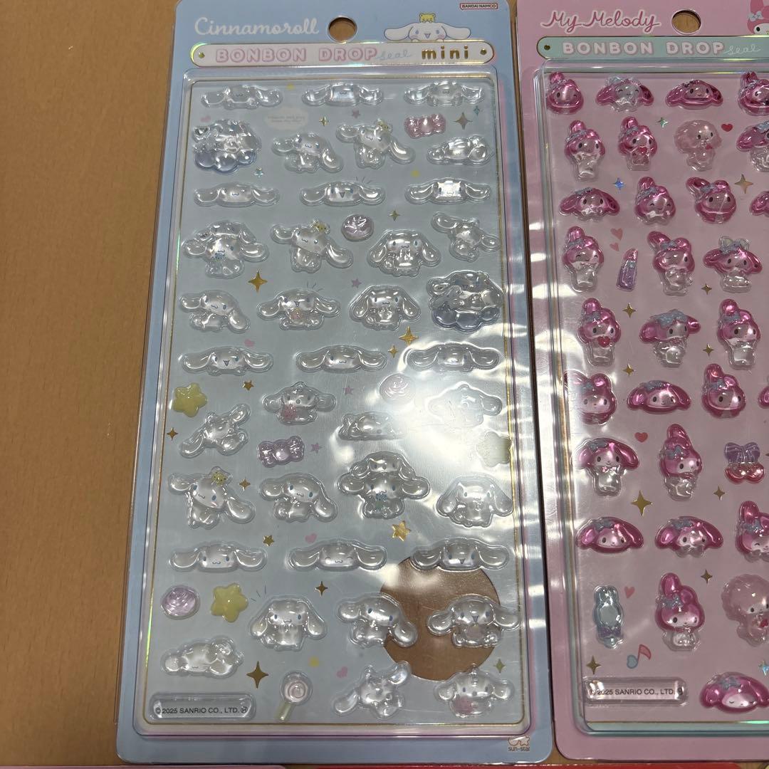 新品　正規品　ボンボンドロップシール　ミニ　サンリオ　色々　7種