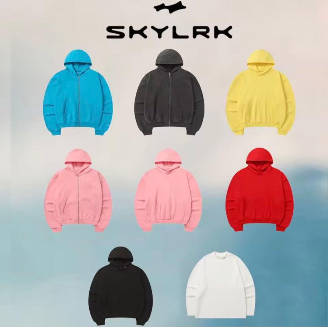 とも 黒ジップM ピンクジップS