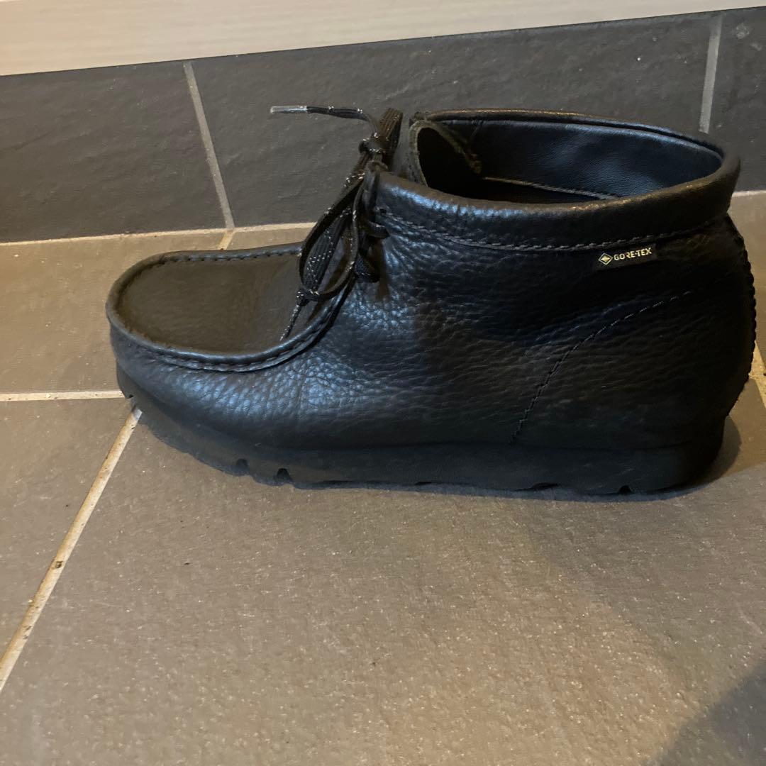 クラークス　ワラビー　ゴアテックス　シボ革　レザー　UK9 27cm