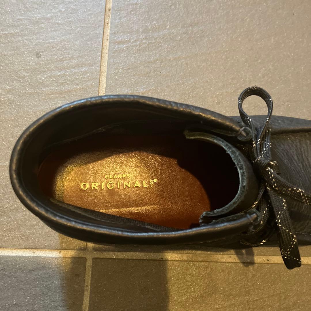 クラークス　ワラビー　ゴアテックス　シボ革　レザー　UK9 27cm