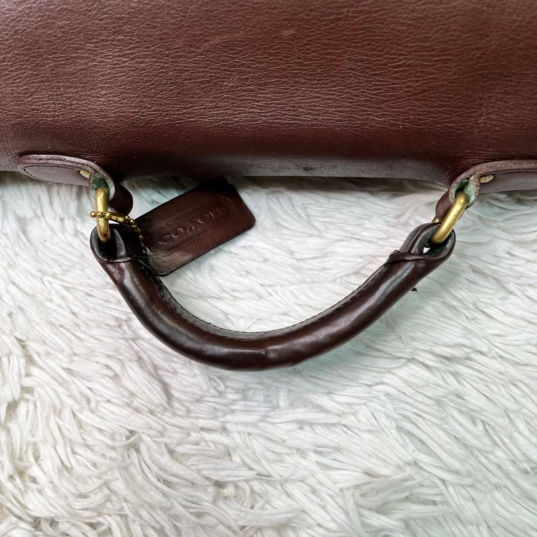 希少✨COACH コーチ ビンテージ 5180 ブルリーフケース 2way