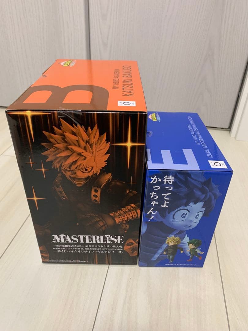 一番くじ 僕のヒーローアカデミア B賞 爆豪勝己 E賞 いずく&かつき