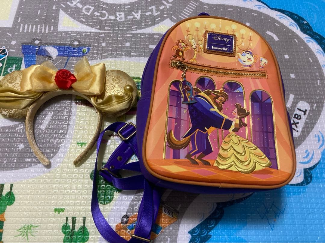 美女と野獣　30周年　ラウンジフライ　リュック　カチューシャ