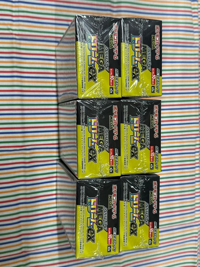 ポケモンカード ハイクラスパック MEGAドリーム ex 6BOXシュリンク付き