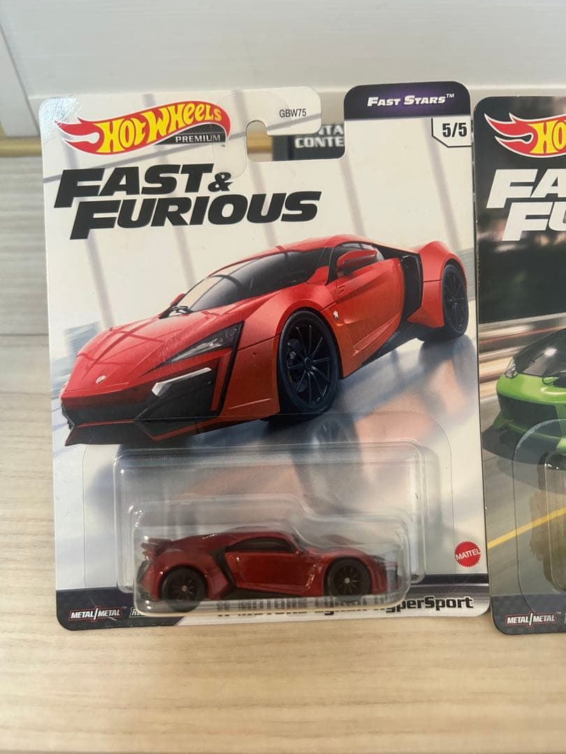 Hot Wheels FULL FORCE セット　ワイルドスピード限定モデル
