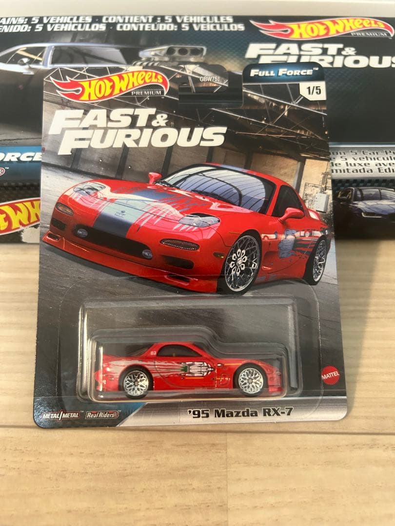 Hot Wheels FULL FORCE セット　ワイルドスピード限定モデル