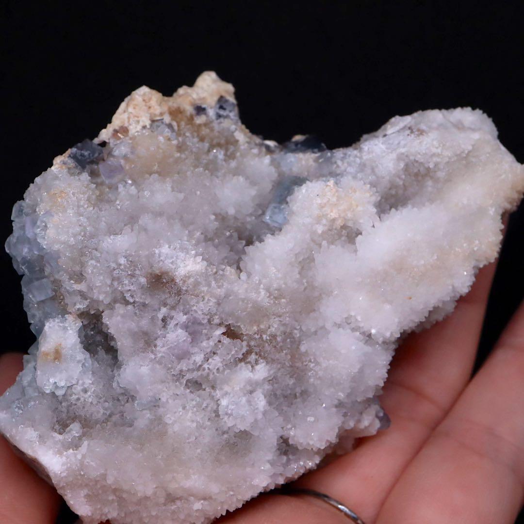 蛍石 ニューメキシコ産 フローライト　原石 243.6g FL430 鉱物天然石