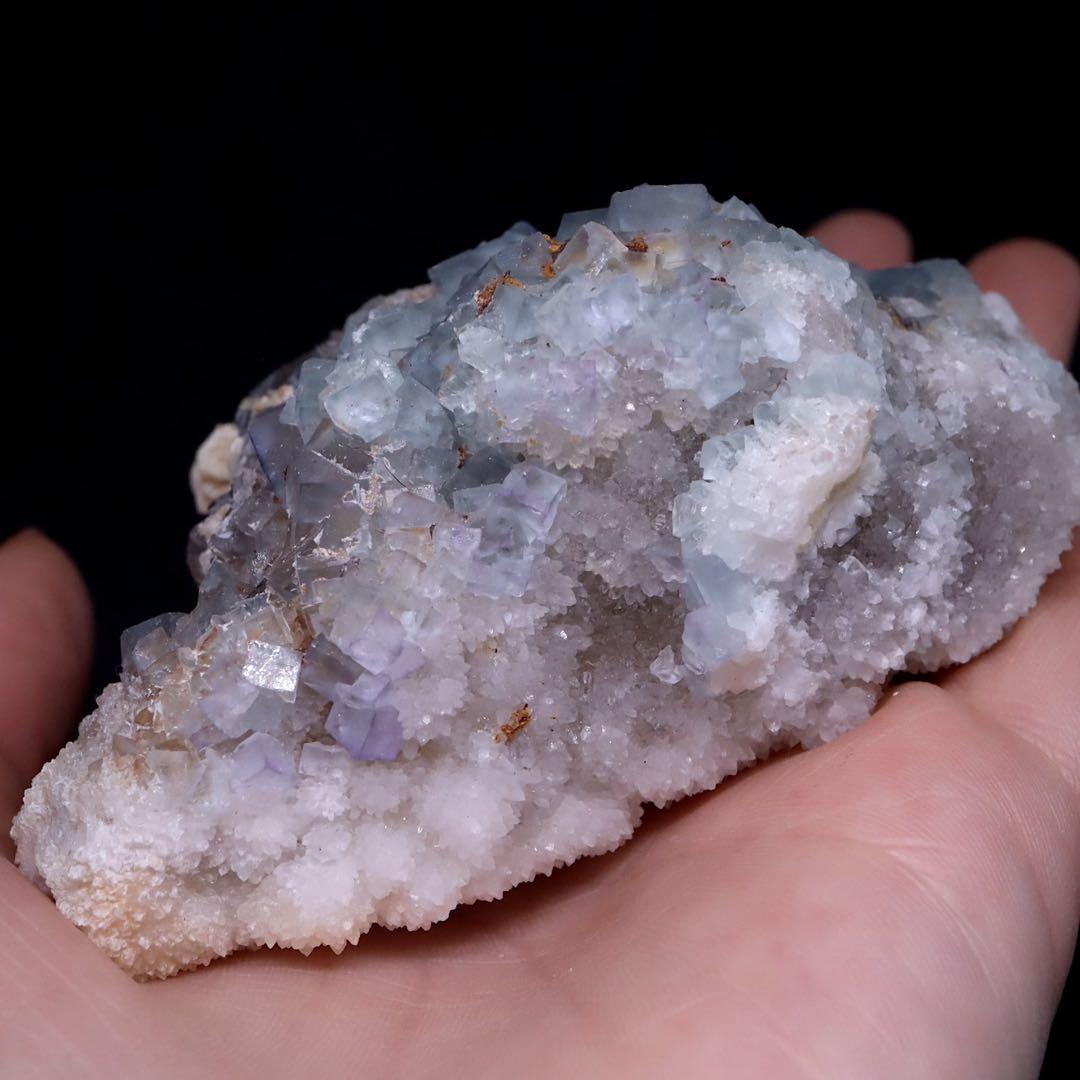 蛍石 ニューメキシコ産 フローライト　原石 243.6g FL430 鉱物天然石