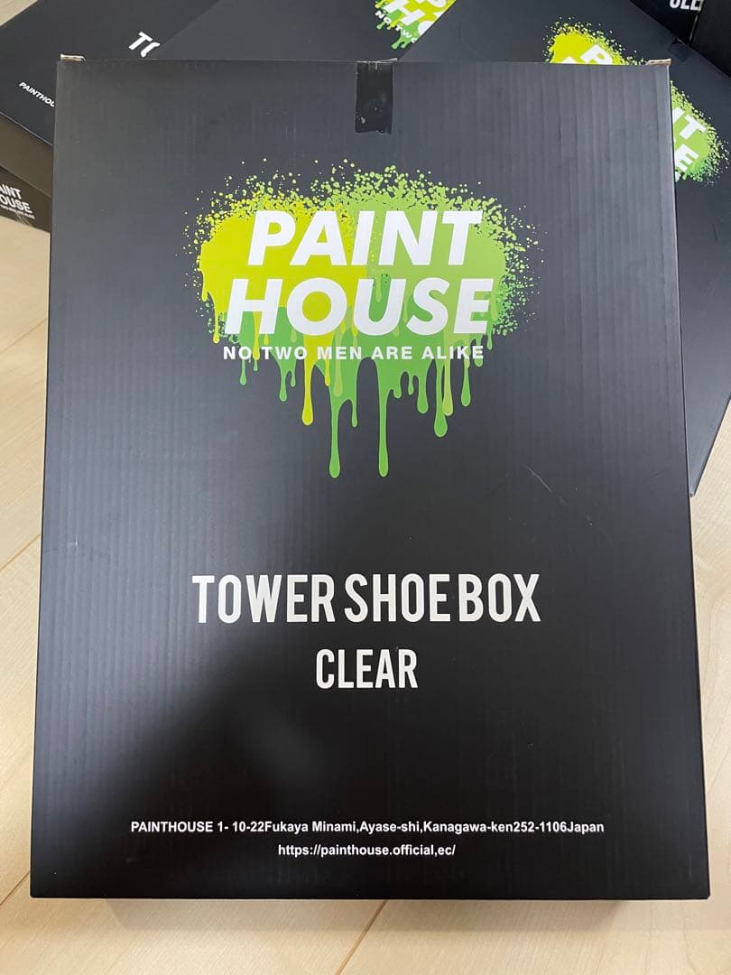 【10個セット】PAINT HOUSE TOWER SHOE BOX