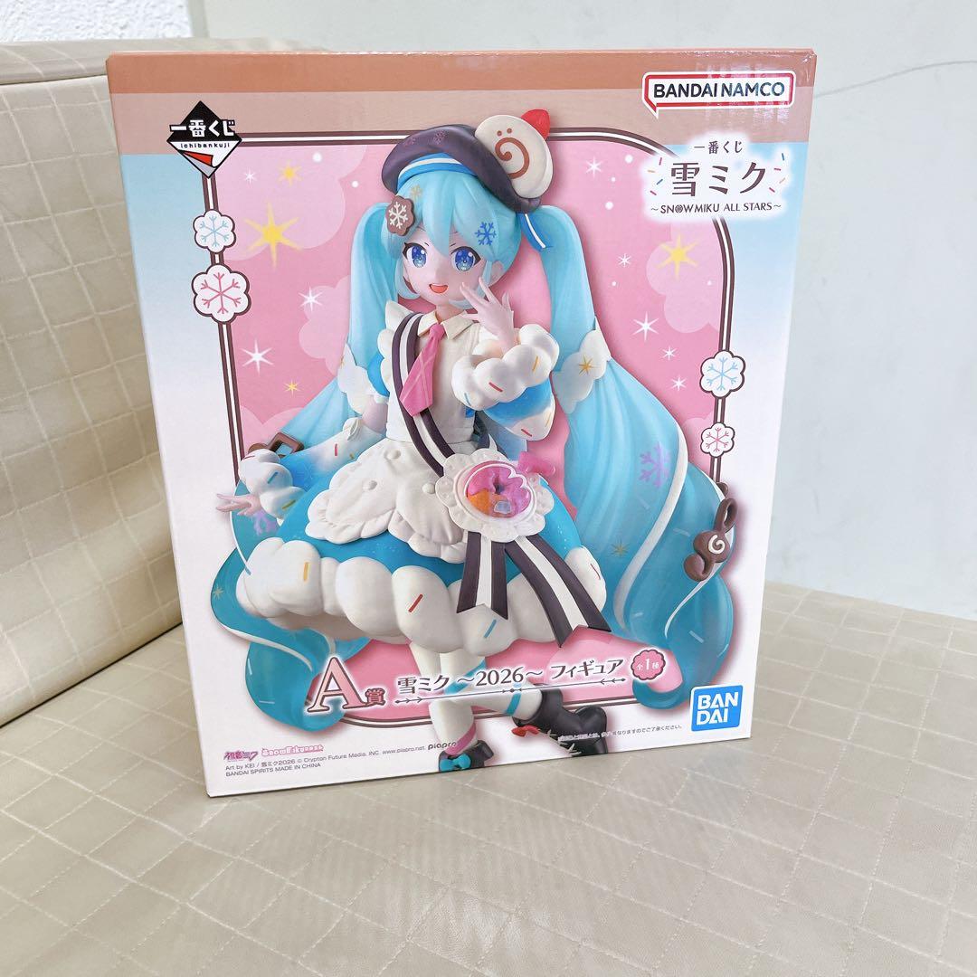 雪ミク 一番くじ A賞 2026 フィギュア