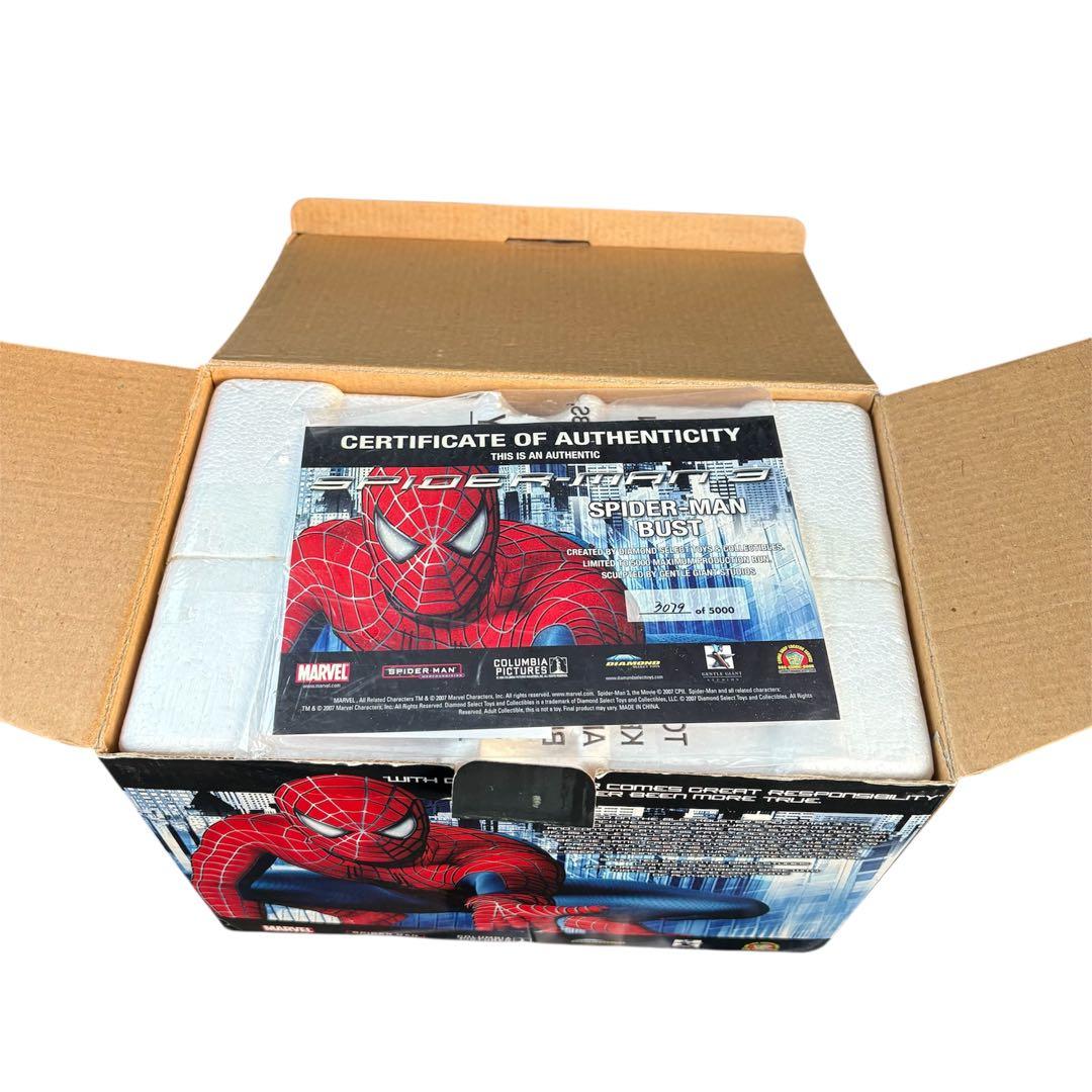 ダイヤモンドセレクト / ジェントルジャイアント　スパイダーマン　ミニバスト