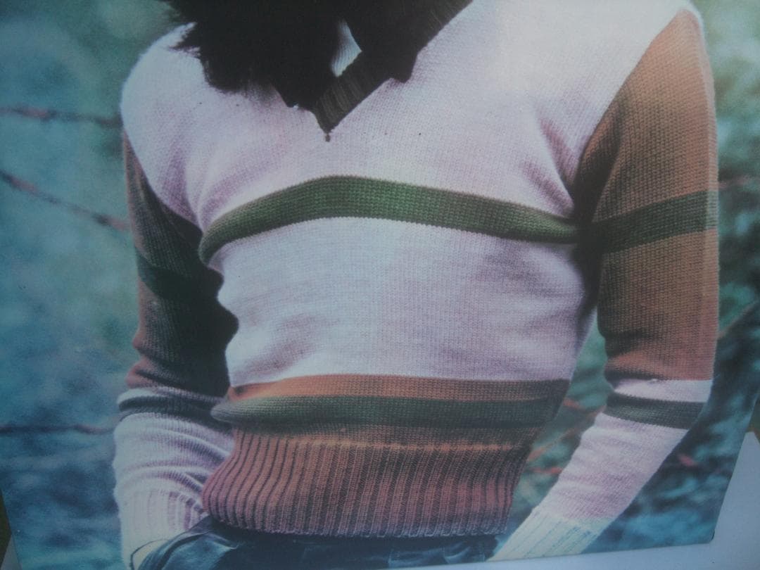 野口五郎★カラーポスター、木製フレーム付き