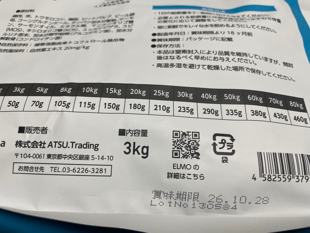 ELMO ドライフード リッチインチキン 合計14.6kg