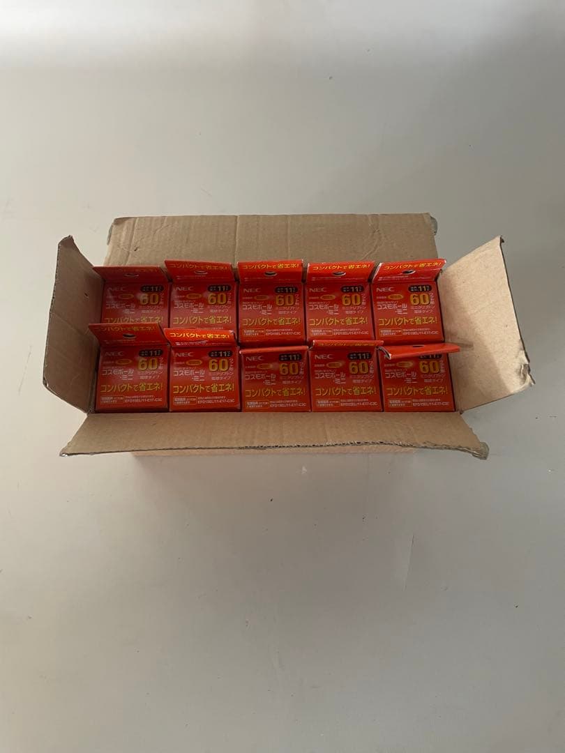 NECコスモボールミニ60ワット形10本セット