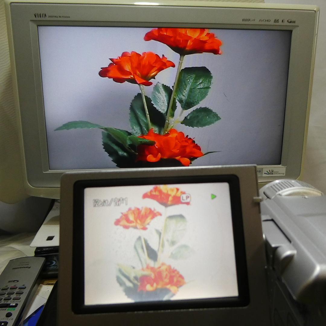 動作品ビクターGR-DX300K MiniDVビデオカメラ　DVDダビングに最適