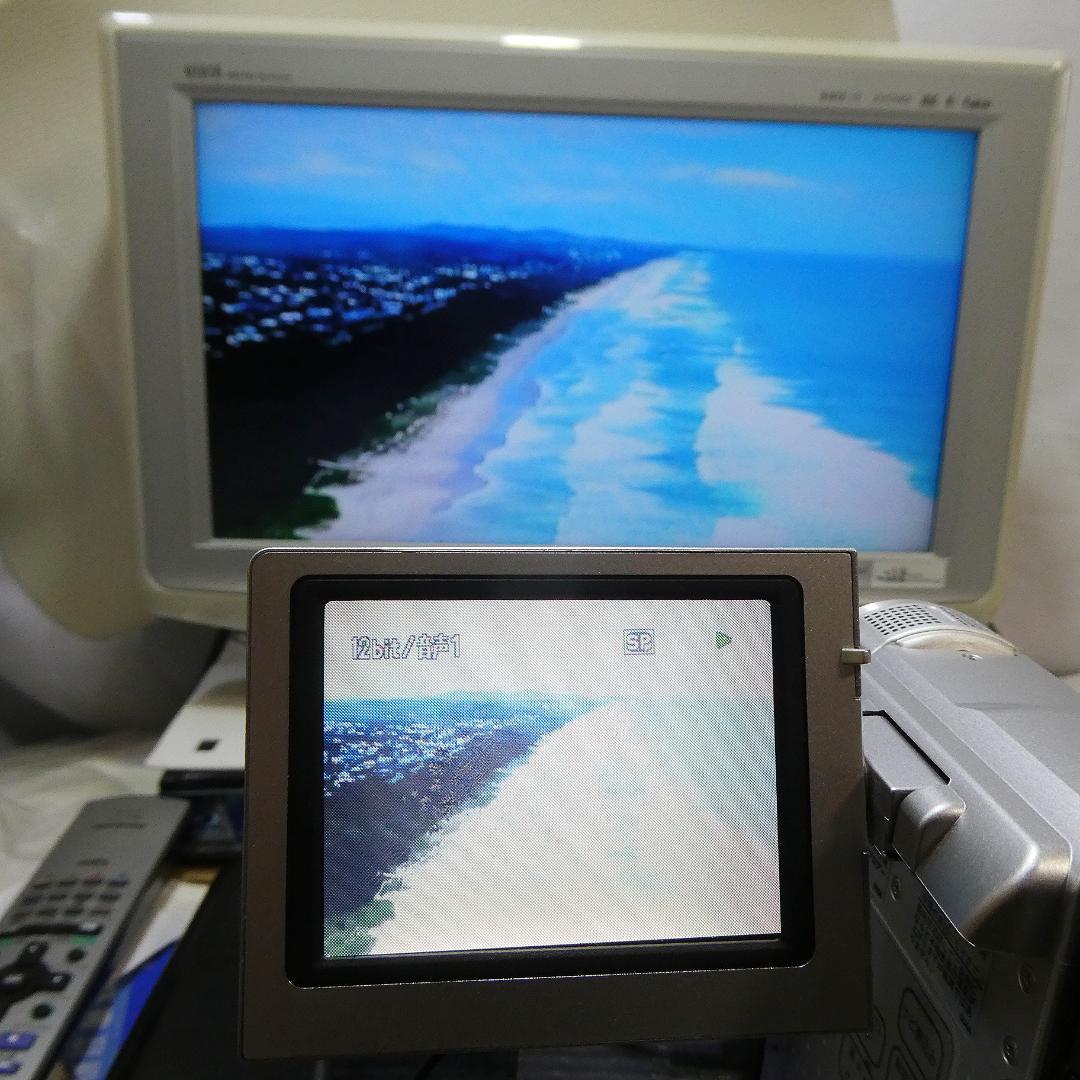 動作品ビクターGR-DX300K MiniDVビデオカメラ　DVDダビングに最適