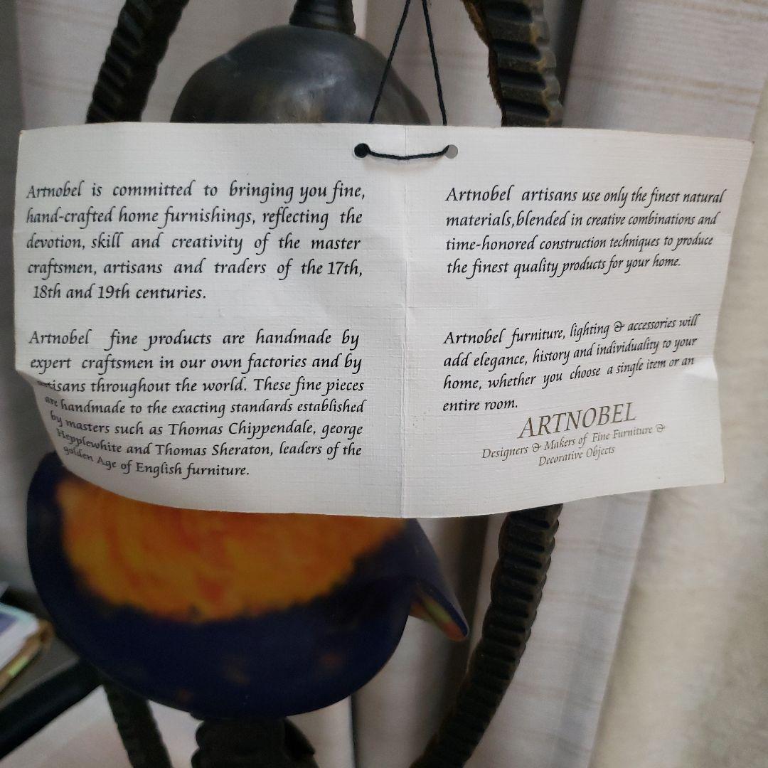 ブラックフライデー大特価　ARTNOBEL　アールヌーボー風ランプ