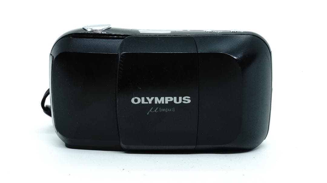 【T2350】 OLYMPUS μ ブラック ① オリンパス ミュー