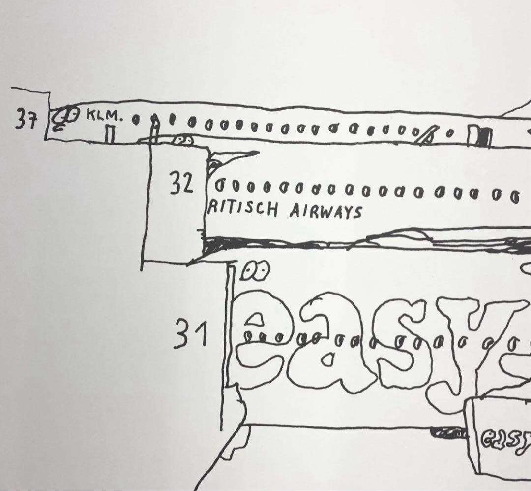 Easy Jet poster Stefan Marx ステファン・マルクス