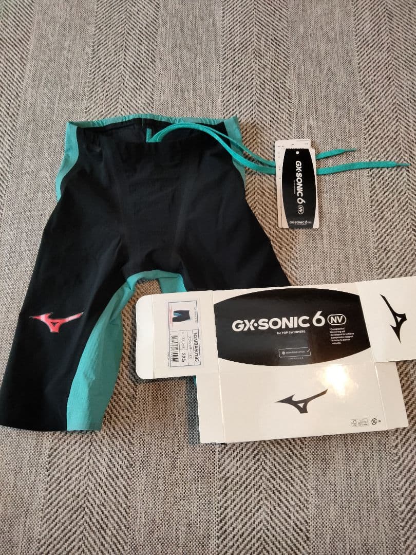 ミズノ スイム GX・SONIC 6 NV ハーフスパッツ 2xsサイズ