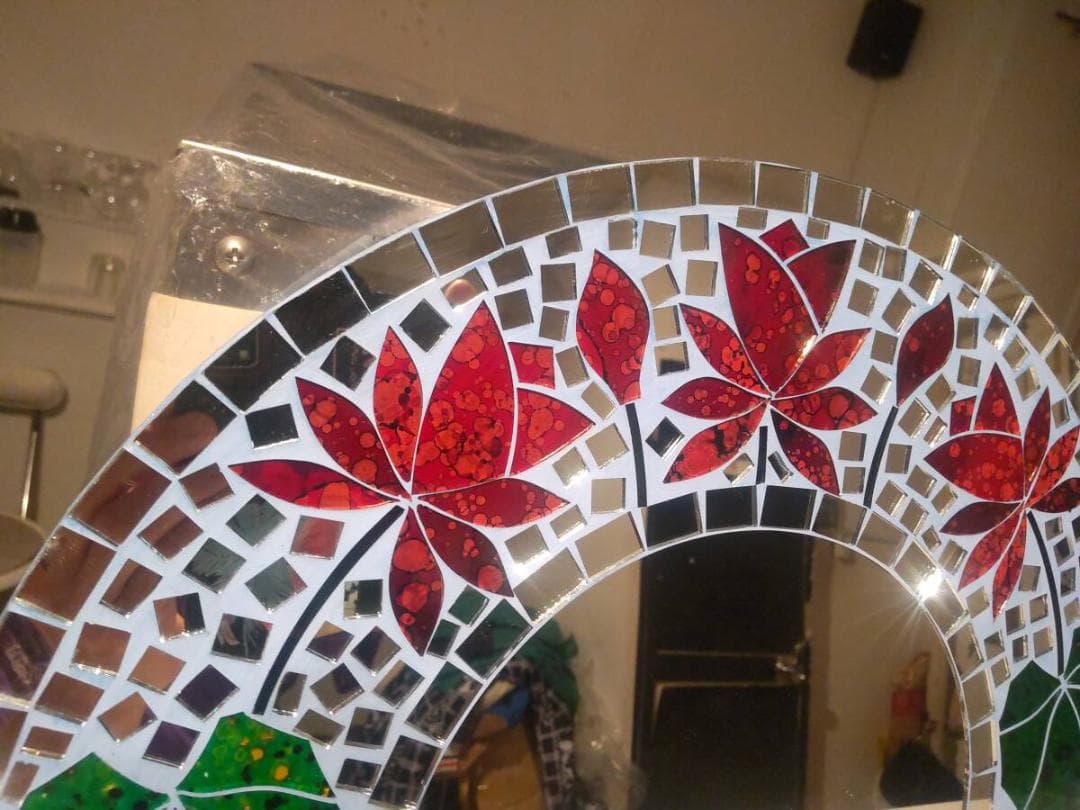 ★昭和レトロ★80年代★日本製★当時物 戦後 日本文化 和風 芸術 パブミラー