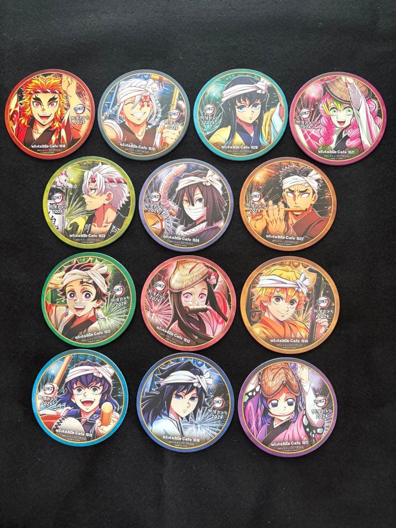 鬼滅の刃ufotable cafe 阿波踊りコースター 全種 コンプリート